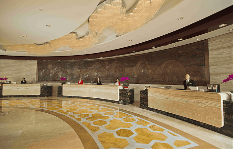 Гранд-интерьер: комплексная отделка фойе отеля изображение 4
