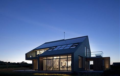 Фасад, облицованный черным сланцем изображение 3