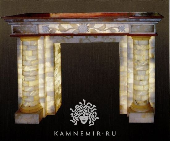 Камин из оникса Miele - изображение 1