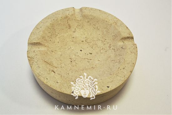 Круглая пепельница из Branco Valongo - изображение 1