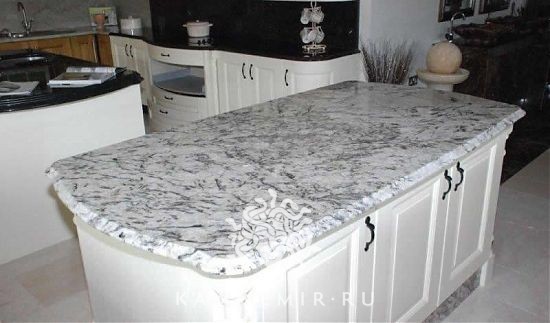 Столешница из серого гранита - изображение 1