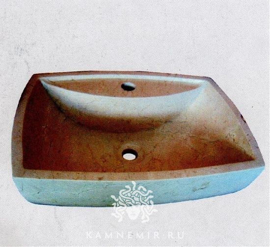 Раковина из траверина - изображение 1