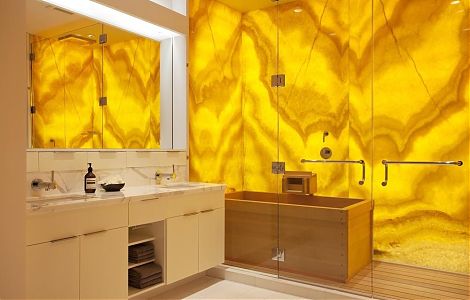 Оникс в ванной изображение 2