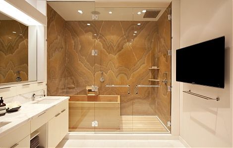 Оникс в ванной изображение 3