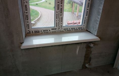 Подоконники из Bianco Sivec изображение 3