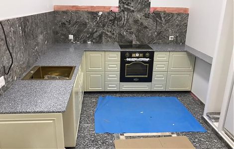 Подоконник и столешница из Bella White