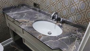 Столешница для туалетной комнаты